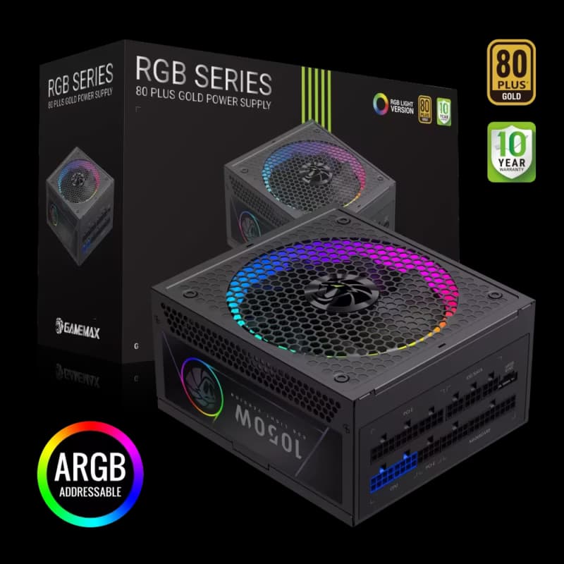 Gamemax 1050W RGB 1050G