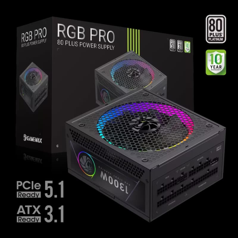 Gamemax 1300W RGB PRO 1300P