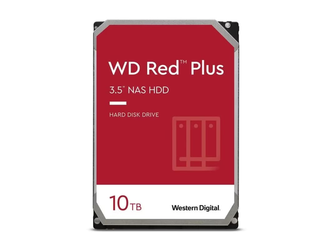 Western Digital WD Red Plus 10TB SATA 6Gb/s 3.5inch HDD