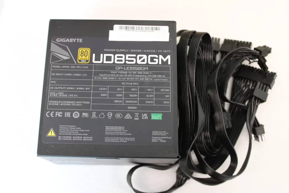 Gigabyte 850W GP-UD850GM