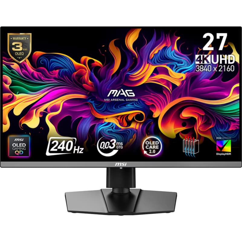 MSI MAG 272UP QD-OLED X24 26.5" 4K 240Hz