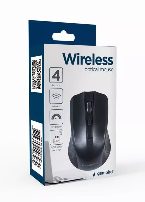 Gembird USB WRL/Black Musw-4B-04